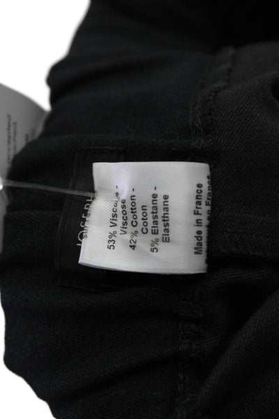 Joseph Women Ankle Jeggings Black Designer Size S
