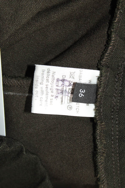 Joseph Womens Black Ankle Jeggings Designer Size S