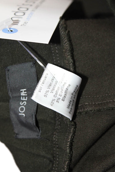 Joseph Womens Black Ankle Jeggings Designer Size S
