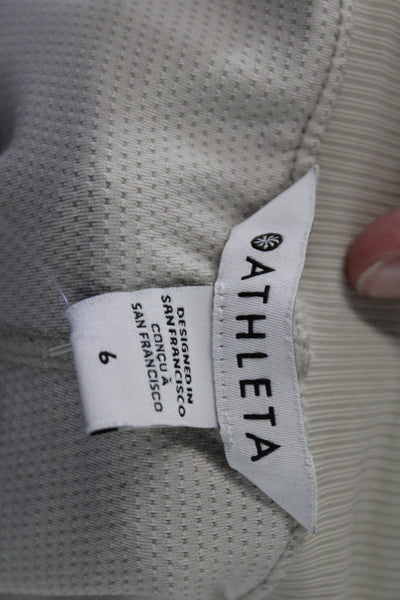 Athleta Womens Cargo Mini Skort Beige Short Size 31