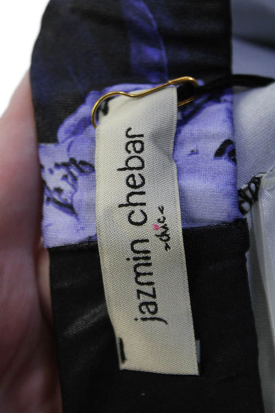 Jazmin Chebar Womens Black Floral Butterfly Ankle Jegging Size 1