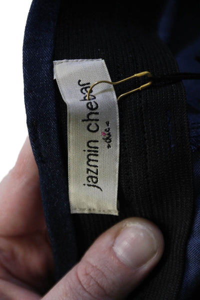 Jazmin Chebar Women Dress Pants Dark Blue Size 2