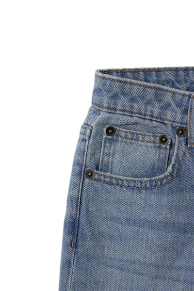 Katie J Childrens Girls Skinny Leg Light Wash Jeans Blue Size 12