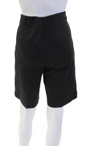 NYDJ Unisex Bermuda Chino Black Button Classic Size 6