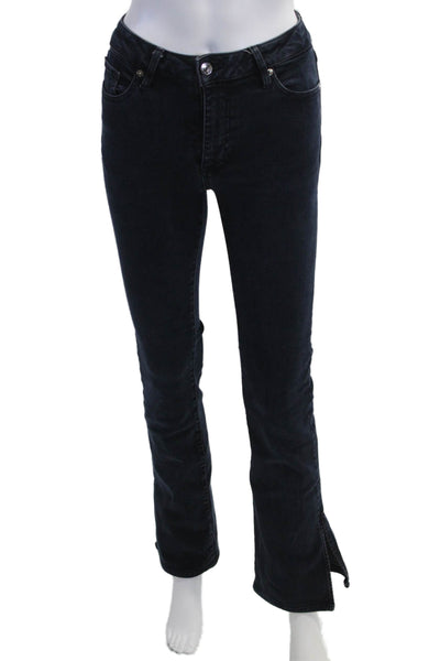 Frame Women Bootcut Jeans Dark Blue High Rise Size 24