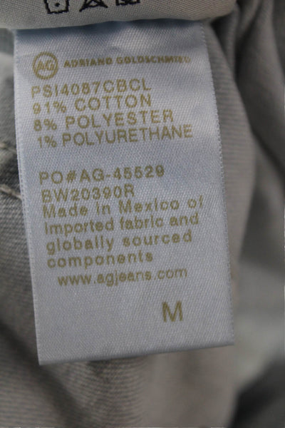 AG Adriano Goldschmied Women Light Blue Long Sleeve Jacket Size M