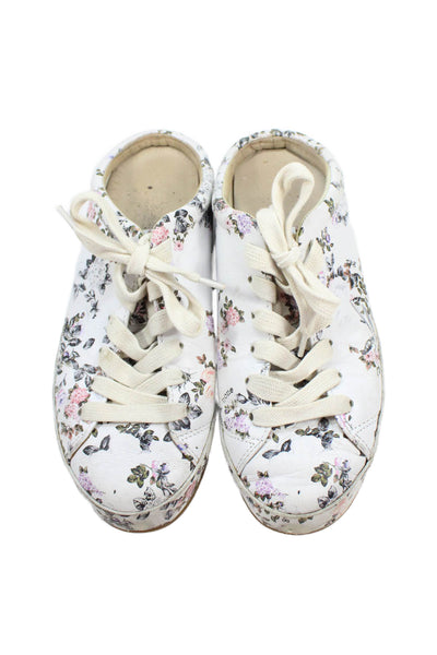 Rag & Bone Women's Lace Up Round Toe Rubber Sole Floral Sandals Size 6
