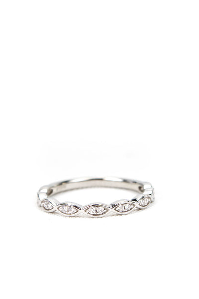 Designer Womens 950 PT 0.78CT Lab Grown Main Diamond Wedding Set Sz 6 7g 1.18CTW