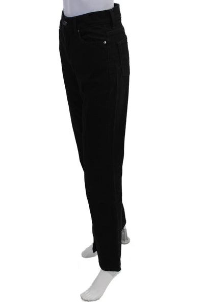 Levis Womens Black Bootcut Jeans Button Closure 98% Cotton Size 4