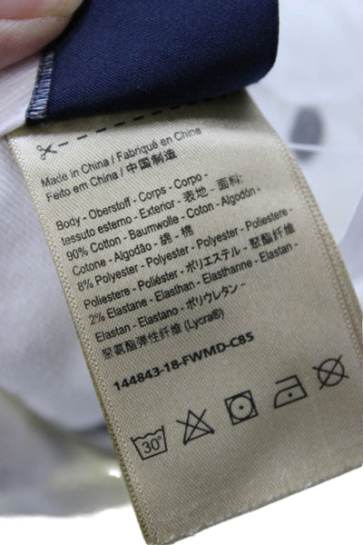 Scotch & Soda Unisex White Straight Leg Pants Mid Rise Size 28