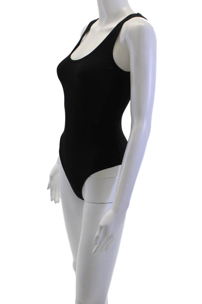 Wilfred Free Women One Piece Jumpsuit Black Cotton Scoop Neck Sleeveless Size S