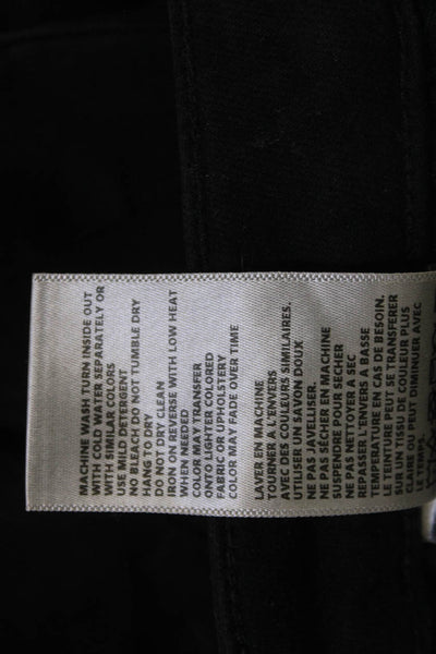 L'Agence Womens Skinny Jegging Black Mid Rise Button Size 23