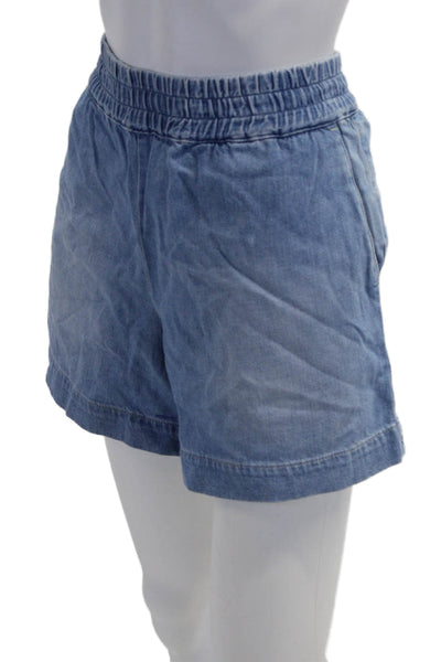 Closed Unisex Blue Organic Cotton Beach Shorts Size XS