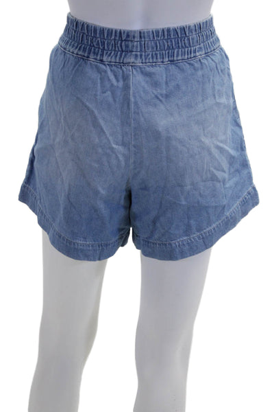 Closed Unisex Blue Organic Cotton Beach Shorts Size XS
