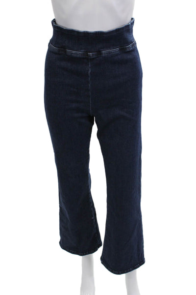 Frame Women Cropped High Rise Dark Blue Jeans Size 2