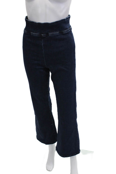 Frame Women Cropped High Rise Dark Blue Jeans Size 2