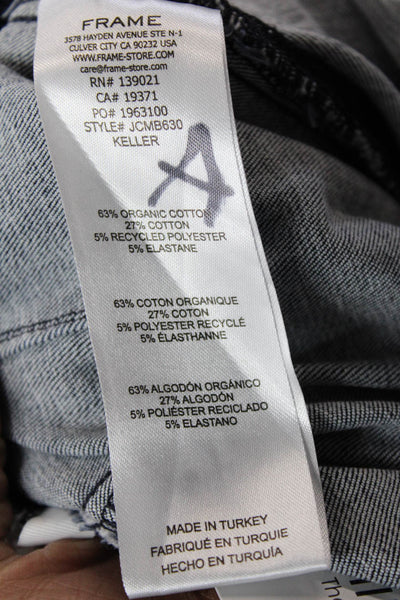 Frame Women Cropped High Rise Dark Blue Jeans Size 2