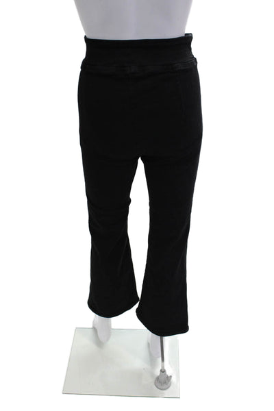 Frame Womens Cropped High Rise Black Jeans Size 2