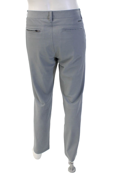 Bonobos Mens Gray Dress Pants Button Closure Size 34