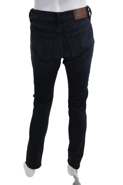 Madewell Mens Dark Blue Skinny Jeans Button Fly 34 Inseam Size 32