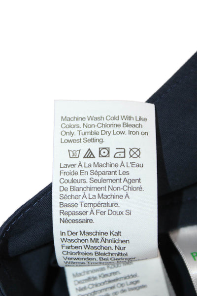 J Crew Mens Chinos Dark Blue Drawstring Pants Size 32