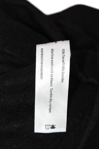 Eileen Fisher Womens Harem Jogger Pants Black Tencel Spandex Size S