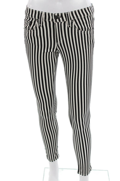 Rag & Bone Jean Womens Black Ankle Skinny Jeans Size 26