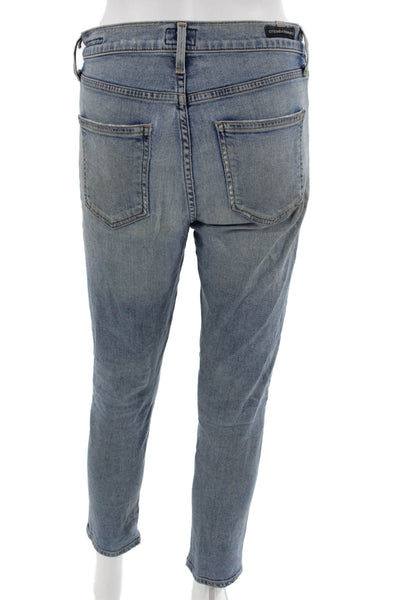 Citizens of Humanity Women High Waist Cropped Ankle Blue Jeans Size 26