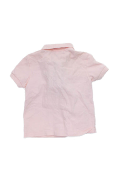 Lacoste Toddlers Short Sleeve Polo Casual T-shirt Pink Size 03
