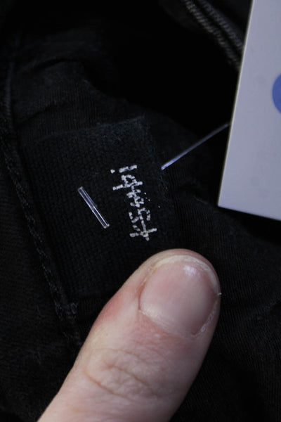 Ksubi Unisex Skinny Tapered Black High Rise Jeans Size 32