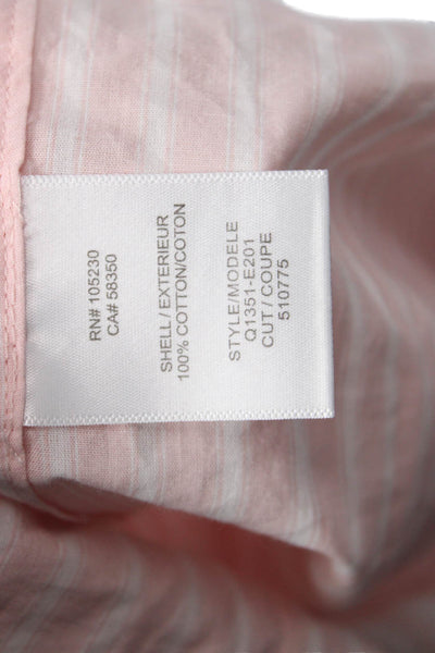 Equipment Femme Womens Striped Collared Cotton Button-Up Long Sleeve Size S