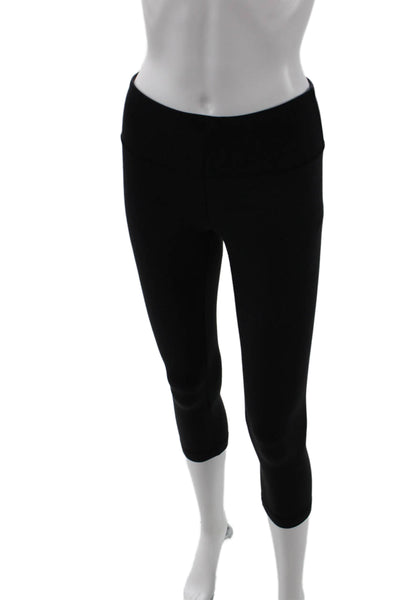 Lululemon Women Capri Cropped Leggings Black Size 6