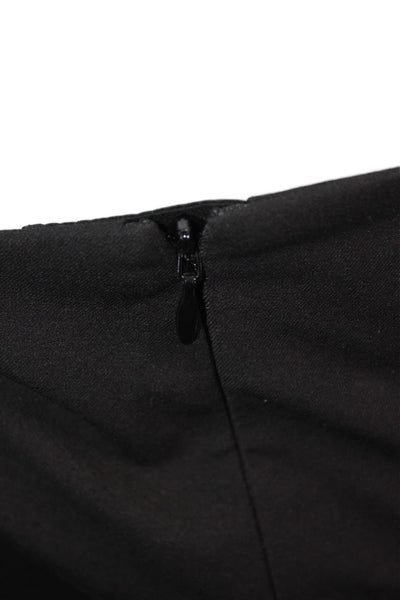 Lafayette 148 New York Womens Cropped Ankle Dress Pants Black Size 16