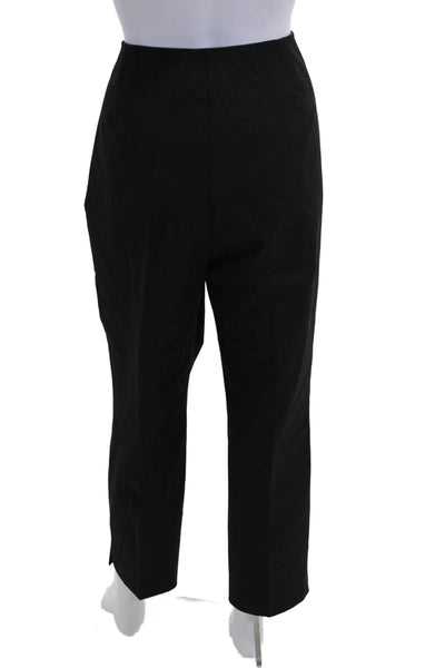 Lafayette 148 New York Womens Cropped Ankle Dress Pants Black Size 16