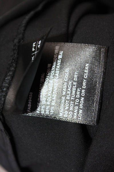 Lafayette 148 New York Womens Cropped Ankle Dress Pants Black Size 16