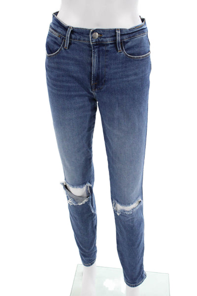 Frame Women Skinny Ankle Blue Jeans Size 27