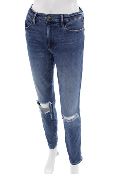 Frame Women Skinny Ankle Blue Jeans Size 27