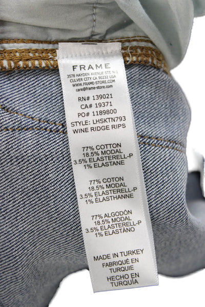 Frame Women Skinny Ankle Blue Jeans Size 27
