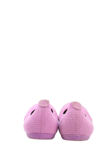 Allbirds Womens Knitted Slip On Flats Solid Pink Size 9.5