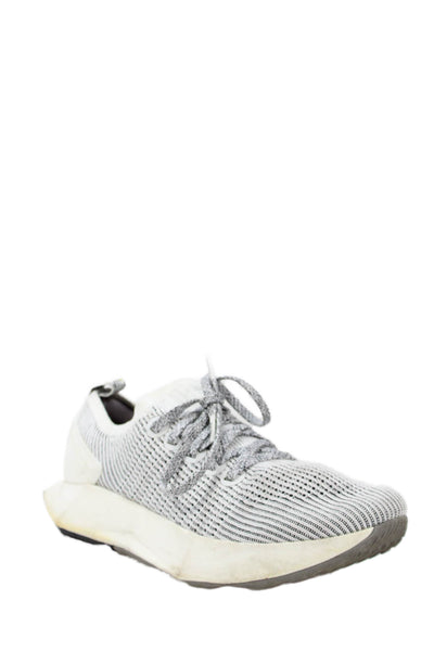 Allbirds Womens Knit Stretch Geometric Sole Detail Sneakers Gray Size 9