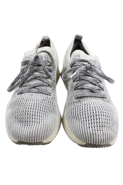 Allbirds Womens Knit Stretch Geometric Sole Detail Sneakers Gray Size 9
