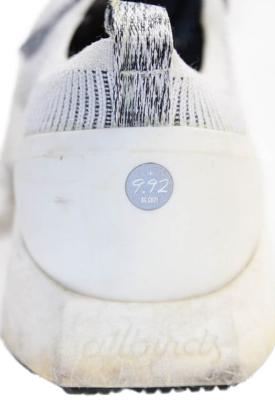 Allbirds Womens Knit Stretch Geometric Sole Detail Sneakers Gray Size 9