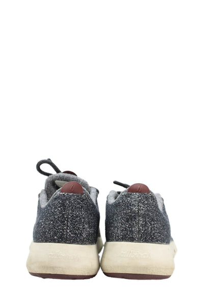 Allbirds Womens Merino Wool Lace Up Athletic Sneakers Gray Size 9