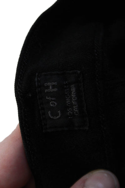Citizens of Humanity Women Ankle Skinny Jegging Black Mid-Rise Size 28