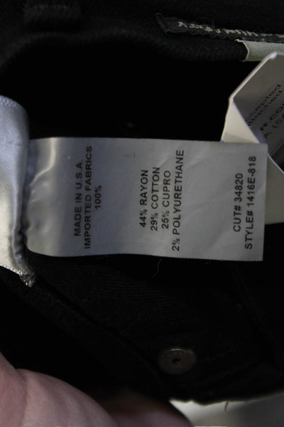 Citizens of Humanity Women Skinny Ankle Jeans Black Mid Rise Size 26