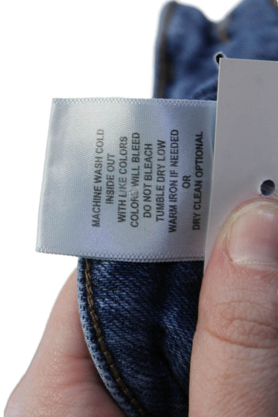 Vervet Women Bootcut Flared High Waist Blue Jeans Inseam 30 Size 24