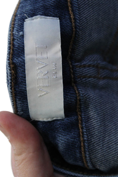 Vervet Women Bootcut Flared High Waist Blue Jeans Inseam 30 Size 24