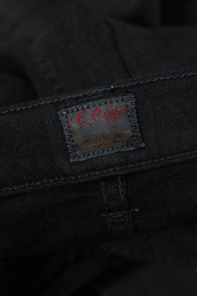 Citizens of Humanity Women Black Cargo Jogger Pants Size 27