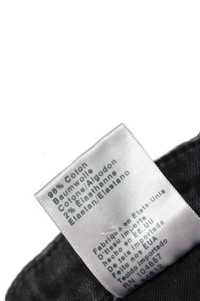 AG Adriano Goldschmied Womens Skinny Ankle Dark Gray Jeans Size 26