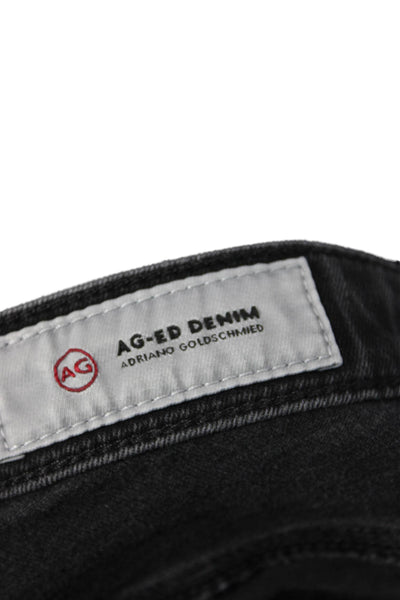 AG Adriano Goldschmied Womens Skinny Ankle Dark Gray Jeans Size 26